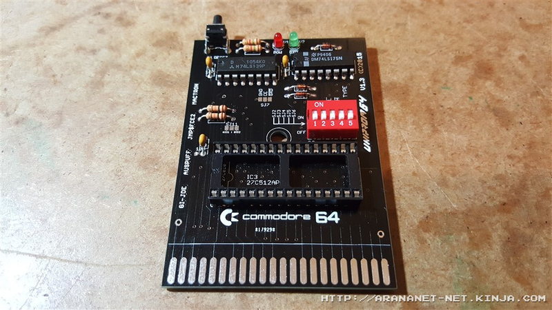 Illustration for article titled Montaje y review del cartucho uniprom64 para c64 / c128